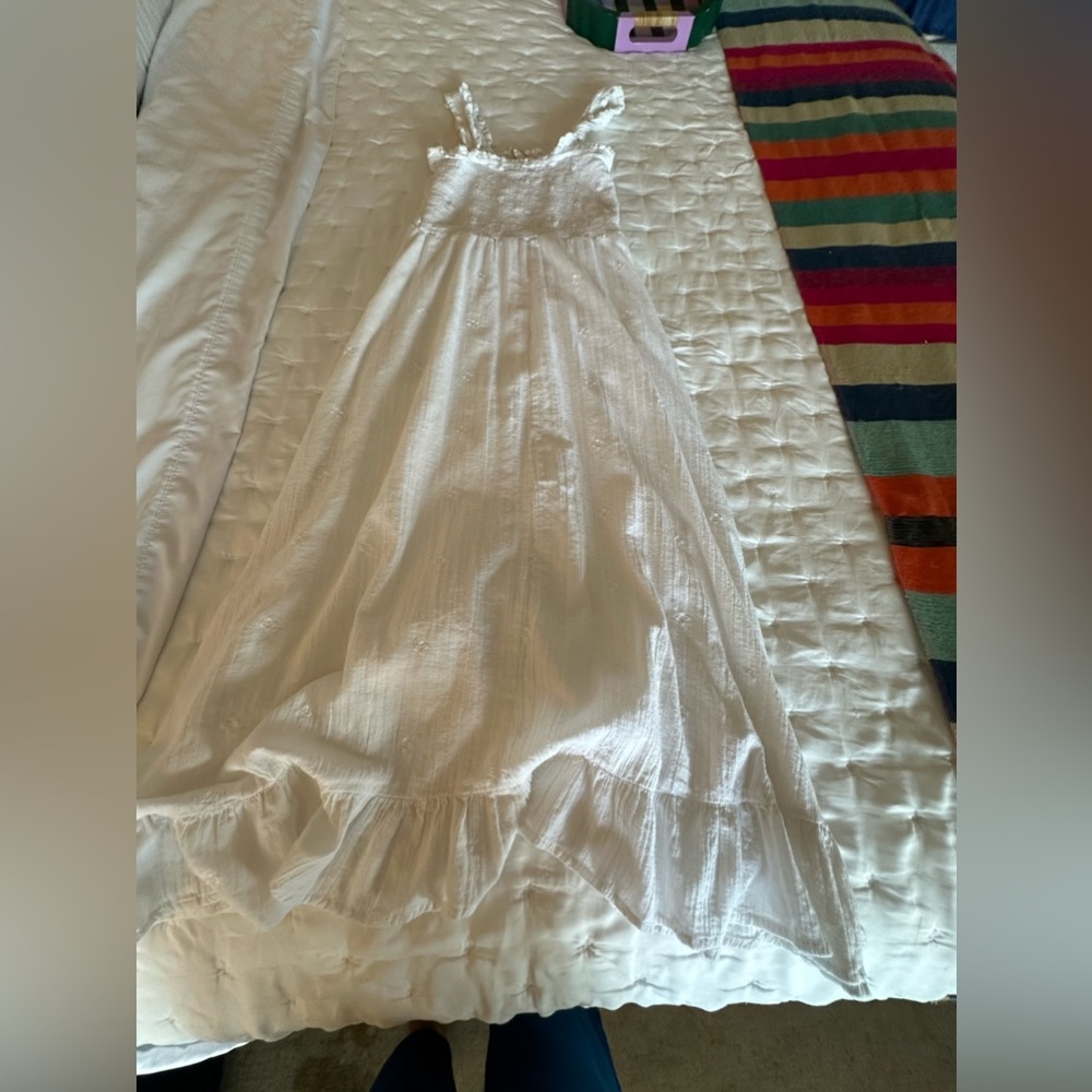 Aspiga Rihanna Embroidered Sundress in White, size XS - Picture 7 of 8